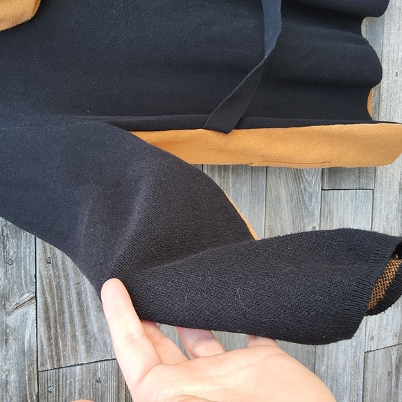 Rachel Zoe Bkack & Camel Colored Jacket Size XL - Picture 9 of 9